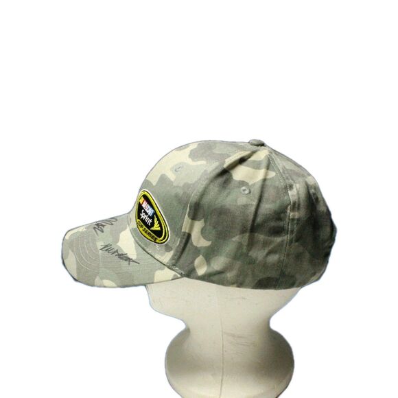 Brad Keselowski Autographed Hat NASCAR Sprint Cup Series Grey Camo Signed No COA - Picture 5 of 10
